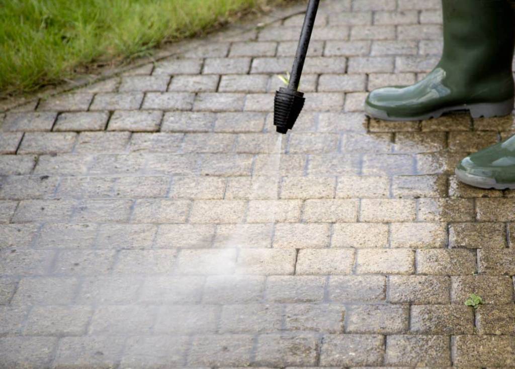 Power Wash Your Patio Pavers | Moore’s Pressure Washing